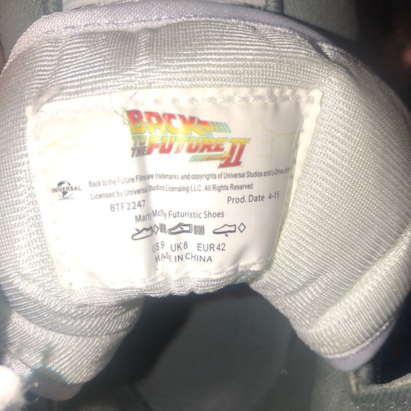 Back To The Future Part II Shoes - Picture 6 of 12